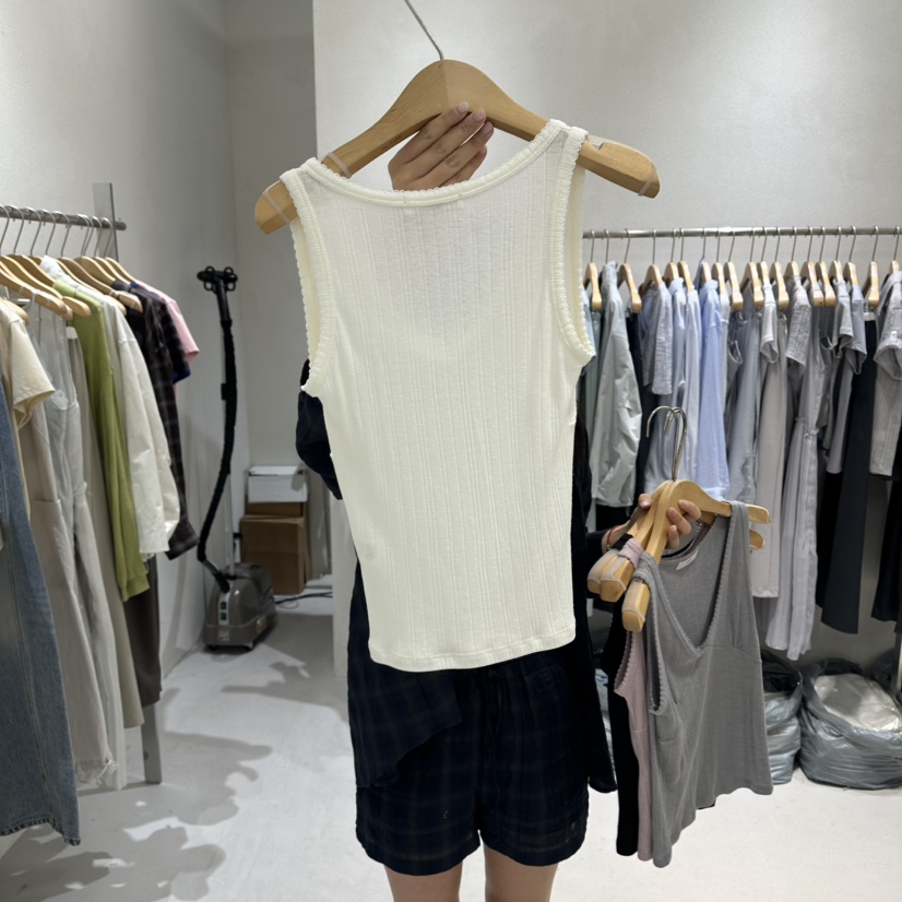 OVU東大門實拍韓國女裝新品26夏季時尚職業推薦人氣吊帶背心OVU吊帶/背心