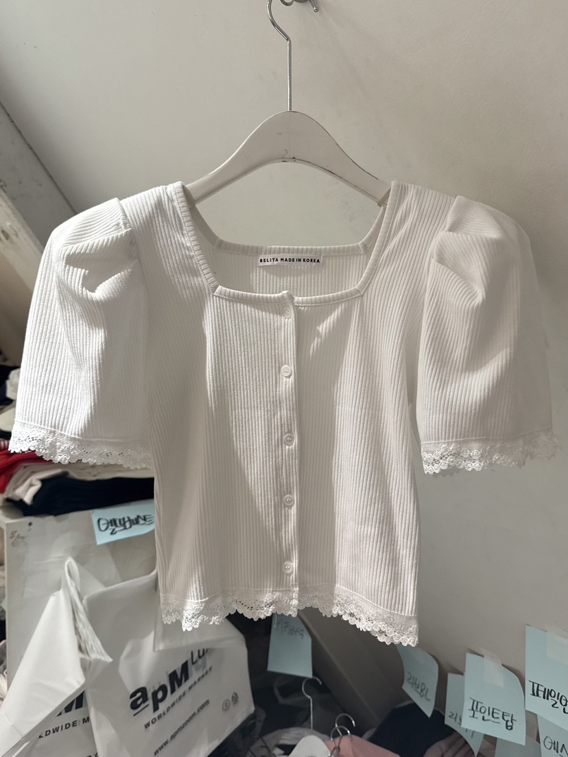 BELITA-L東大門實拍韓國女士新品26春夏時尚26夏季針織衫開衫BELITA-L針織衫圖色1
