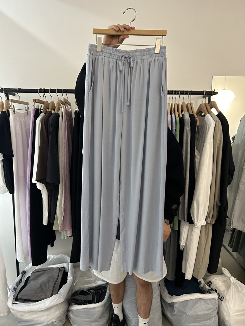 AS THOUGHT韓國代購女士新款職業熱賣26夏季26春夏休閑褲AS THOUGHT休閑褲圖色2