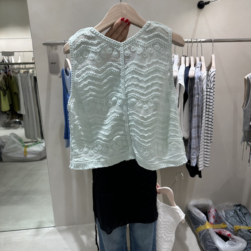 Color B韓國東大門代購女裝新品26春夏推薦熱賣職業馬甲Color B馬甲