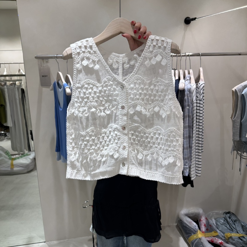Color B韓國東大門代購女裝新品26春夏推薦熱賣職業馬甲Color B馬甲圖色2