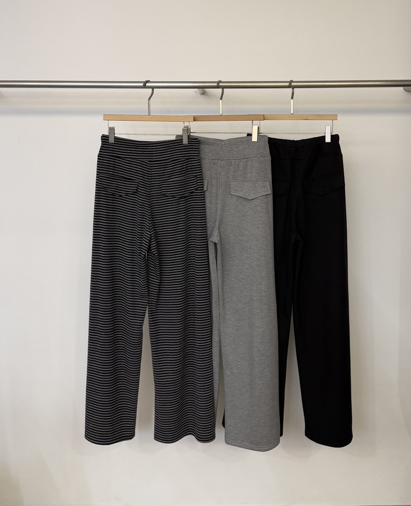 TWENTY FOUR SEVEN24-7韓國直郵女裝新品熱賣休閑褲條紋TEWNTY FOUR SEVEN24-7休閑褲