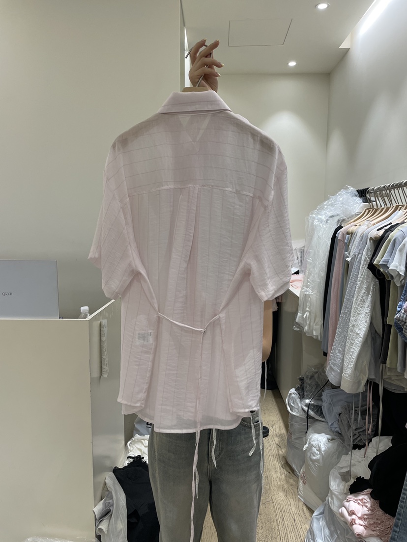 FLOWER-L韓國東大門代購女士新品職業26夏季休閑襯衫蕾絲衫FLOWER-L襯衫/蕾絲衫
