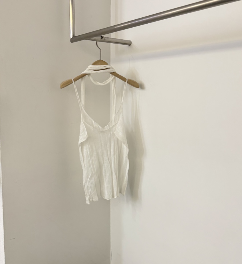 TWENTY FOUR SEVEN24-7韓國直郵女士新品時尚吊帶背心含圍巾TEWNTY FOUR SEVEN24-7吊帶/背心