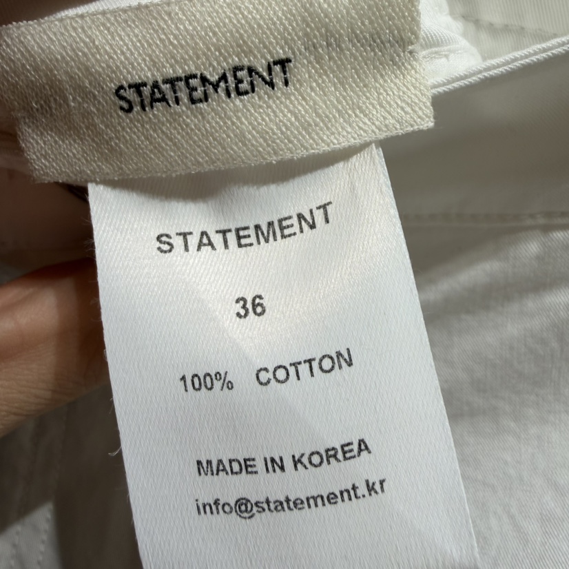 STATEMENT韓國代購女裝新品職業熱賣26夏季休閑時尚休閑褲STATEMENT休閑褲