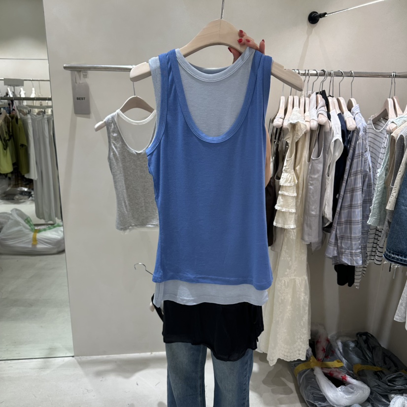 Color B韓國東大門直郵女裝新品熱賣26春夏職業套裝兩件套Color B套裝圖色2