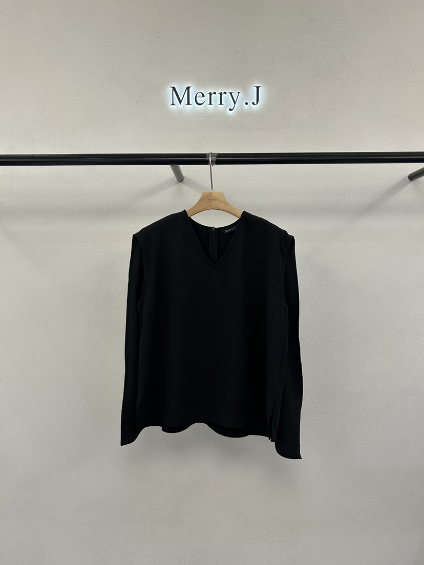 MERRY-J韓國直郵實拍女士新品職業26夏季休閑襯衫蕾絲衫MERRY-J襯衫/蕾絲衫圖色2
