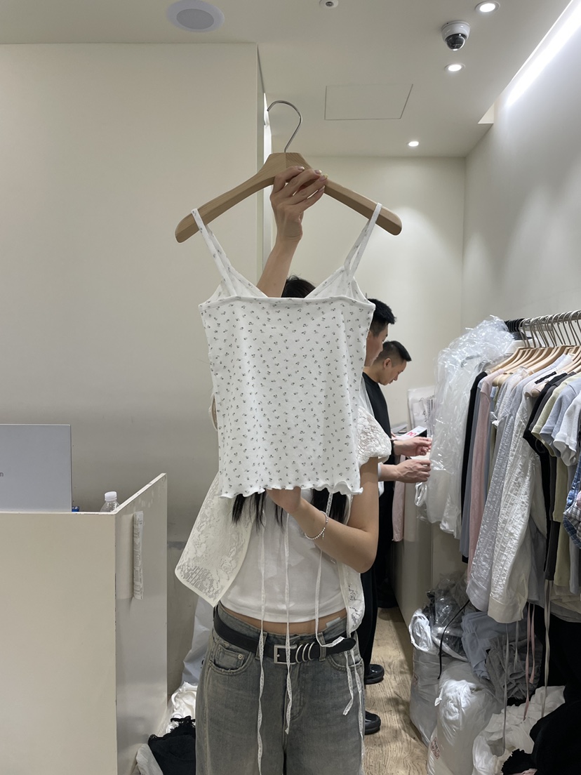 FLOWER-L韓國東大門代購女士新款時尚推薦熱賣職業吊帶背心FLOWER-L吊帶/背心