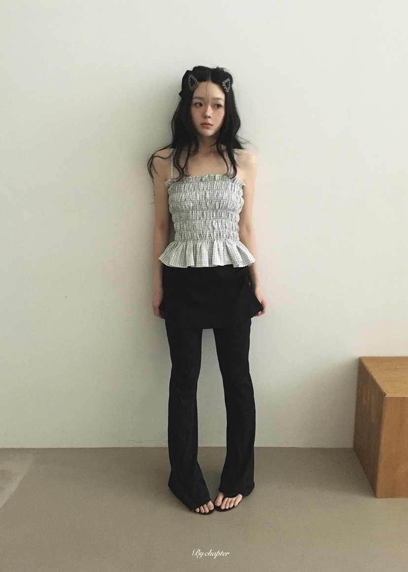BY CHAPTER韓國代購女士新款人氣時尚休閑26春夏吊帶背心BY Chapter吊帶/背心