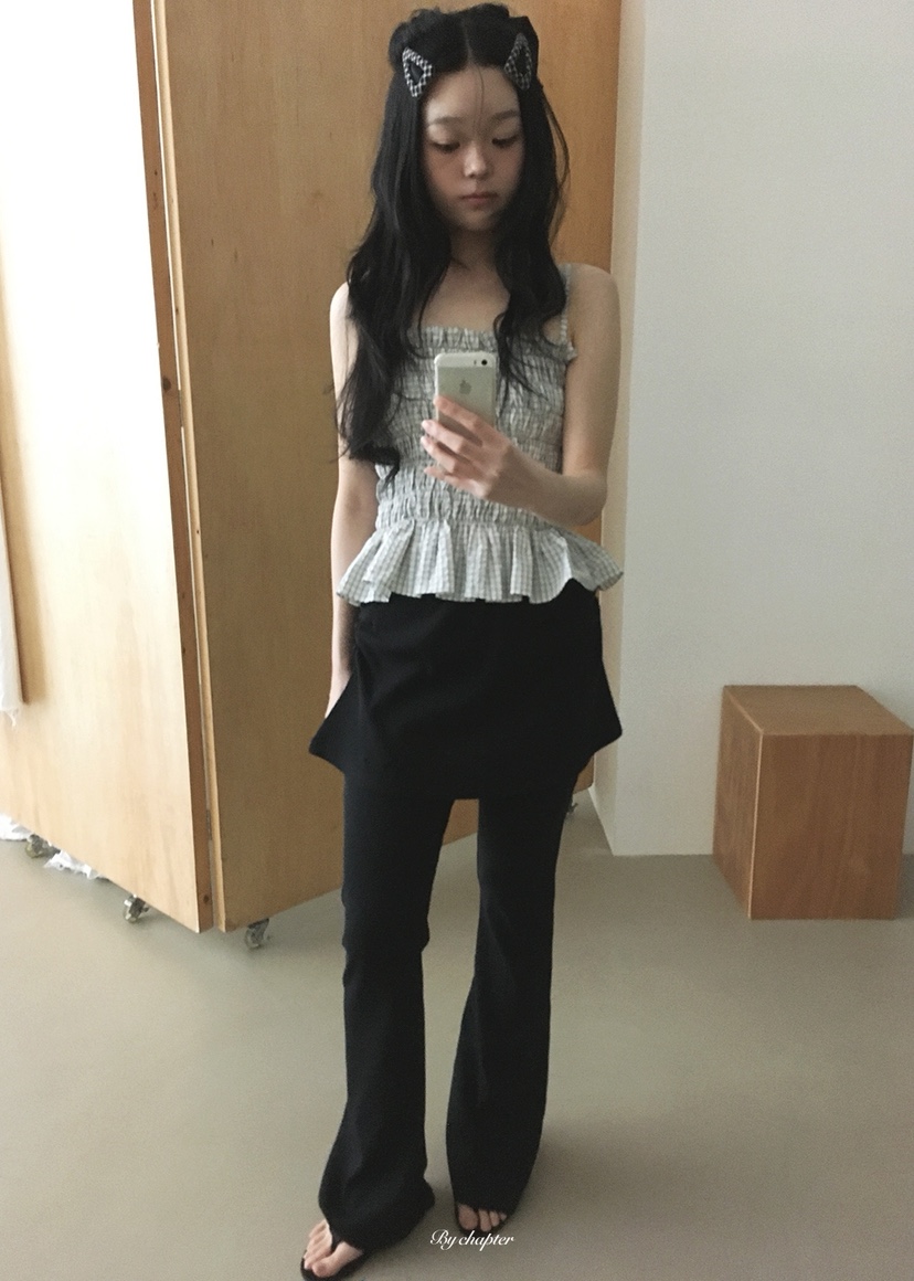BY CHAPTER韓國代購女士新款人氣時尚休閑26春夏吊帶背心BY Chapter吊帶/背心