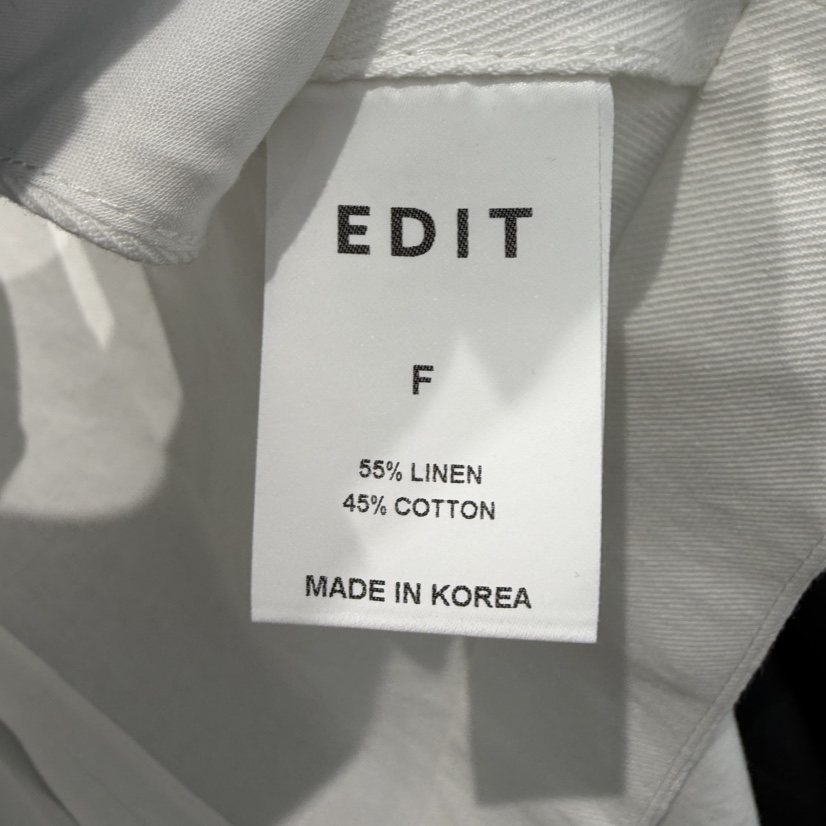 EDIT韓國直郵女裝新品26春夏時尚熱賣人氣推薦休閑職業馬甲EDIT馬甲