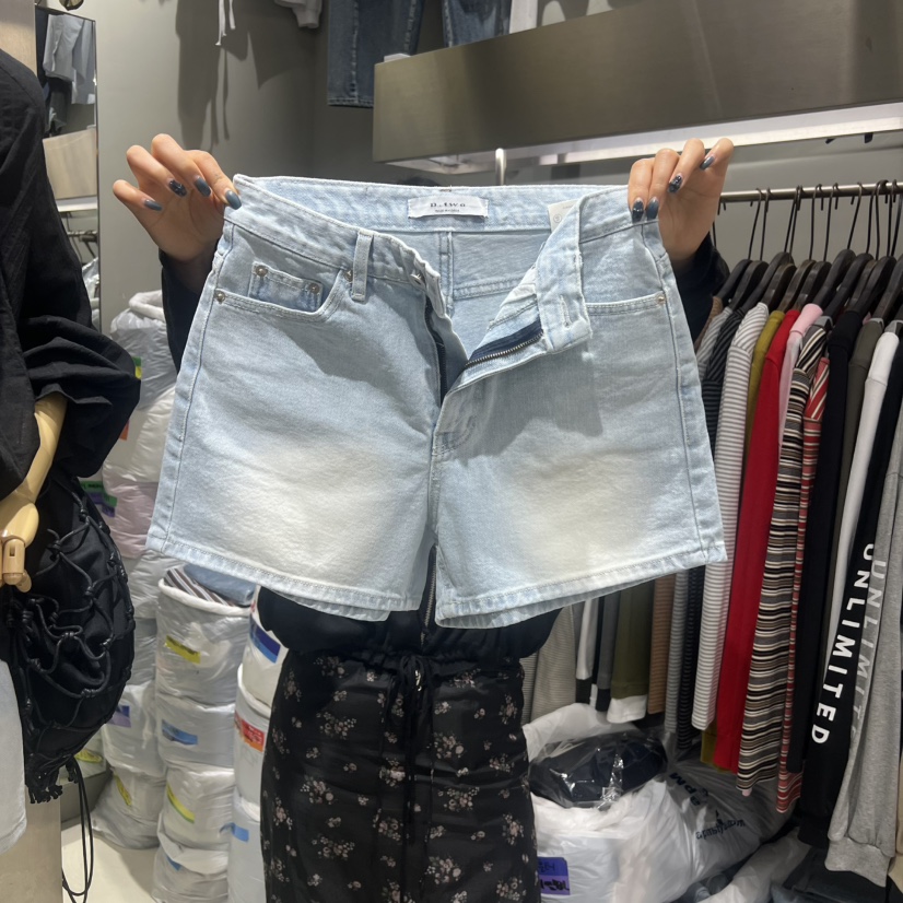 D2/A2韓國代購女士新款熱賣26夏季職業休閑時尚26春夏短褲D2/A2短褲圖色1