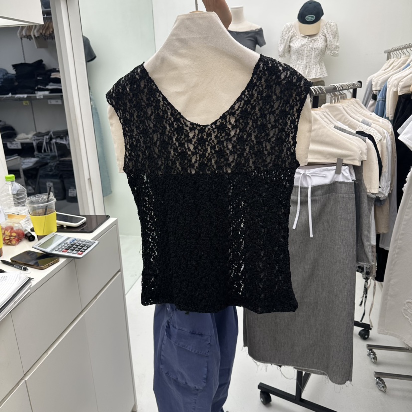 CHAV東大門實拍韓國女裝新款時尚推薦26夏季休閑吊帶背心CHAV吊帶/背心