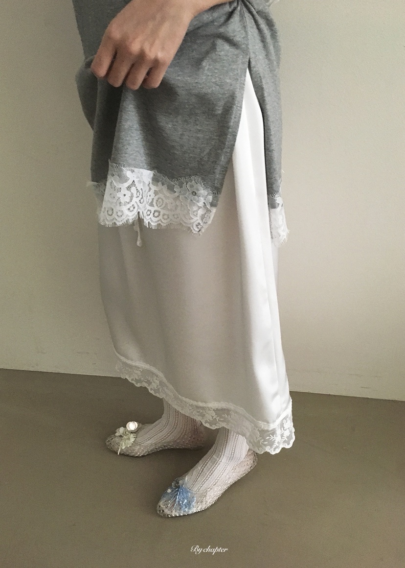 BY CHAPTER韓國直郵女士新款休閑26夏季時尚26春夏T恤蕾絲BY ChapterT恤