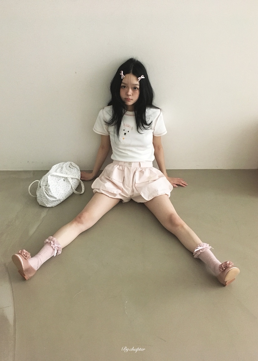 BY CHAPTER東大門實拍韓國女裝新款26夏季職業人氣短褲口袋BY Chapter短褲