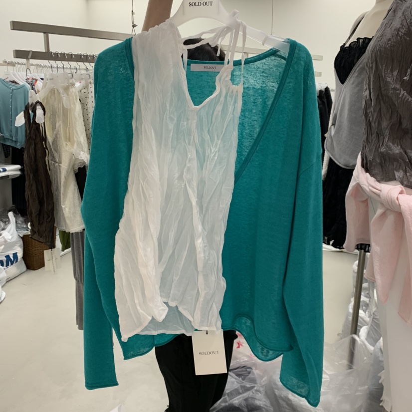SOLD OUT韓國東大門代購女裝新品26春夏推薦時尚吊帶背心SOLD OUT吊帶/背心圖色4