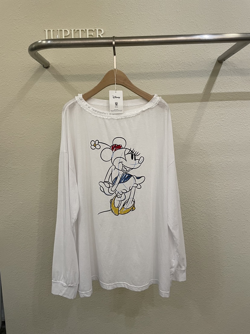 JUPITER韓國直郵女士新品26春夏職業26夏季時尚休閑長袖T恤JUPITER長袖T恤圖色1