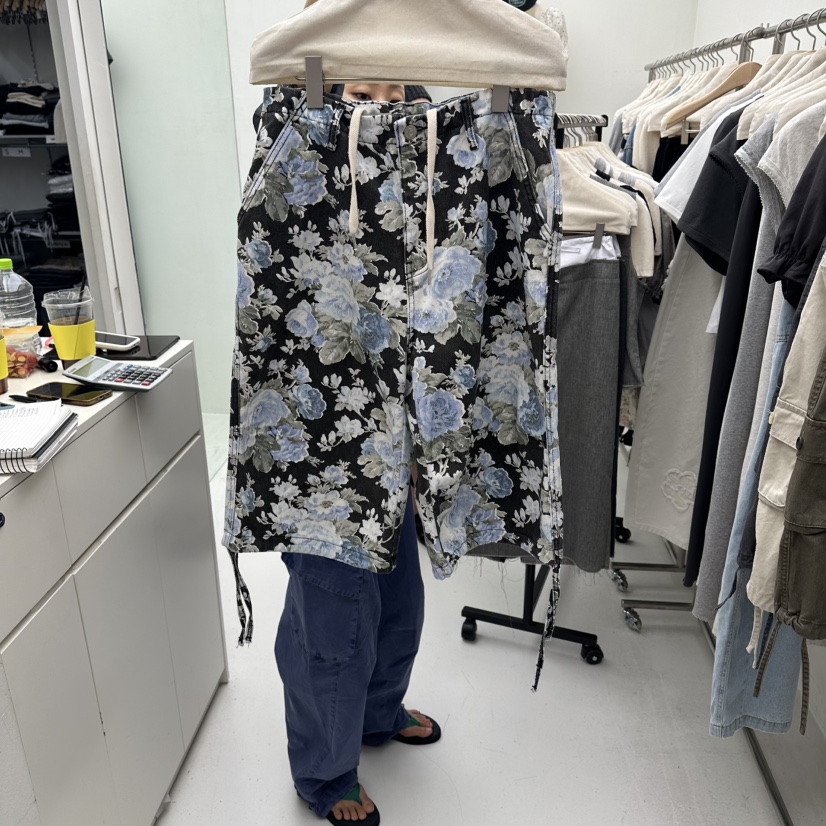 CHAV東大門實拍韓國女士新款26夏季休閑時尚26春夏熱賣短褲CHAV短褲圖色1