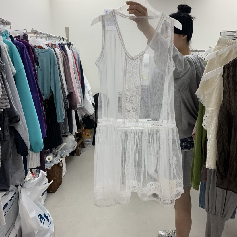 SOLD OUT韓國直郵實拍女士新品休閑推薦熱賣26夏季連衣裙SOLD OUT連衣裙圖色1