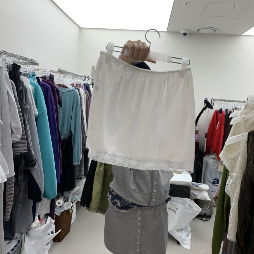 SOLD OUT韓國直郵實拍女裝新款人氣推薦職業時尚26春夏短裙SOLD OUT短裙