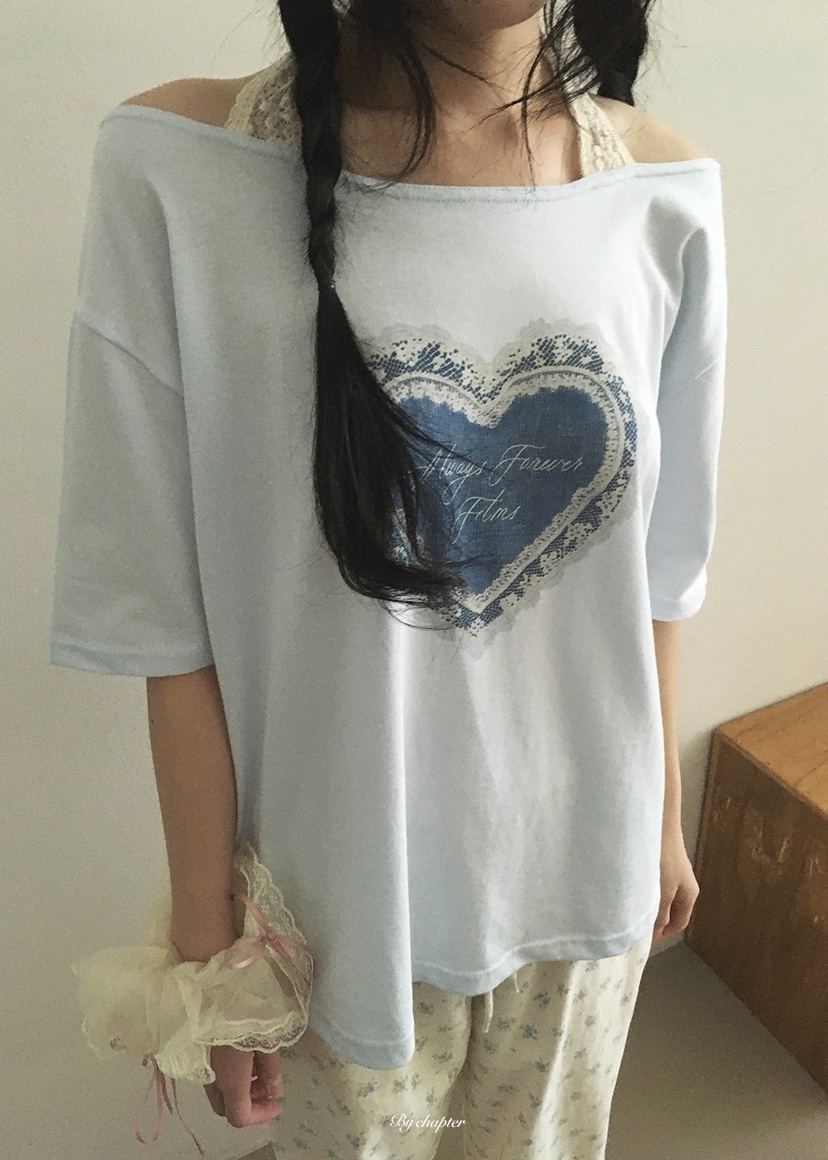 BY CHAPTER韓國代購女裝新品休閑26夏季26春夏熱賣推薦T恤BY ChapterT恤圖色3