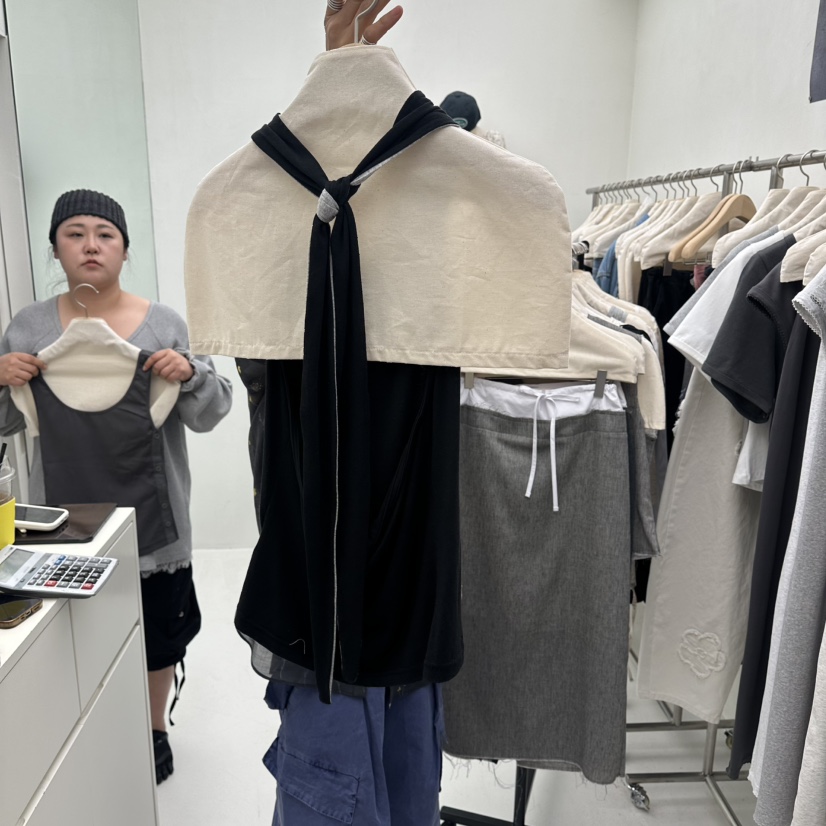 CHAV韓國東大門代購女裝新品26夏季休閑熱賣職業吊帶背心CHAV吊帶/背心