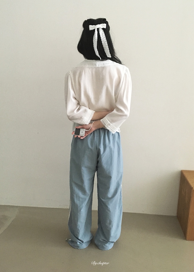 BY CHAPTER韓國東大門直郵女士新款26春夏時尚襯衫蕾絲衫BY Chapter襯衫/蕾絲衫