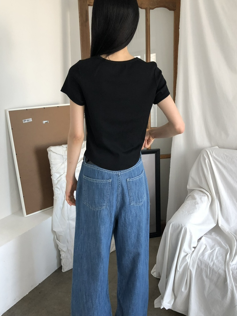 MOVENNE韓國東大門直郵女士新品職業人氣推薦熱賣26春夏牛仔褲MOVENNE牛仔褲
