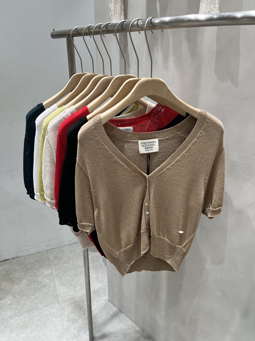 EVERCOMMERCE METICULOUSLY DESIGNED韓國直郵女士新品26春夏針織衫EVERCOMMERCE METICULOUSLY DESIGNED針織衫