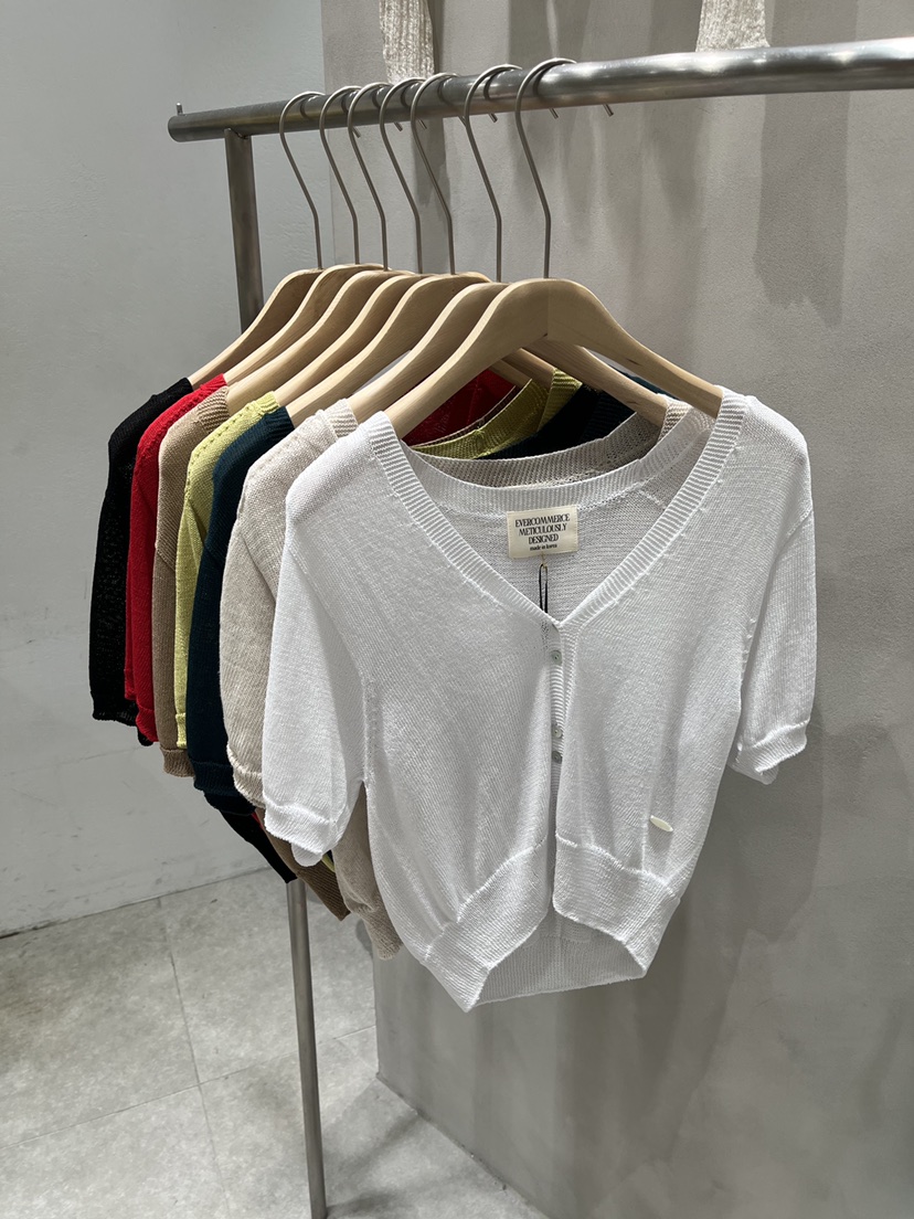 EVERCOMMERCE METICULOUSLY DESIGNED韓國直郵女士新品26春夏針織衫EVERCOMMERCE METICULOUSLY DESIGNED針織衫