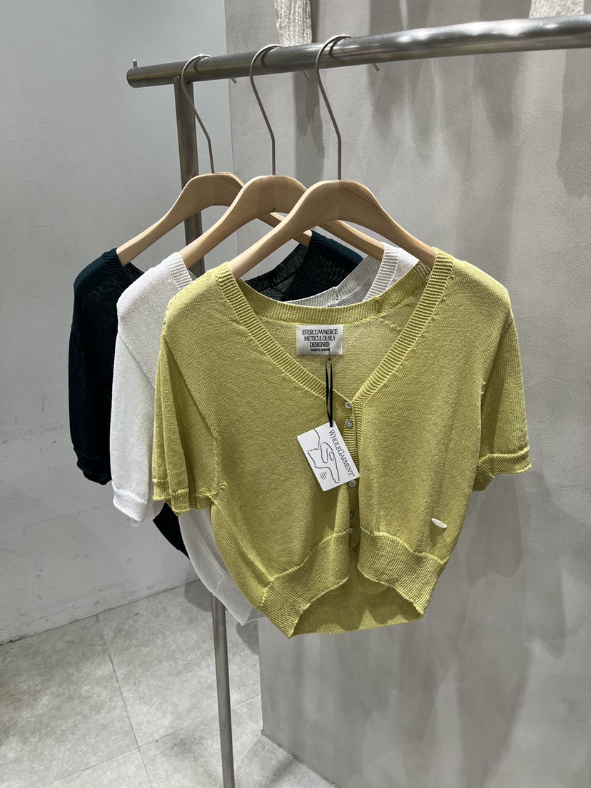 EVERCOMMERCE METICULOUSLY DESIGNED韓國直郵女士新品26春夏針織衫EVERCOMMERCE METICULOUSLY DESIGNED針織衫