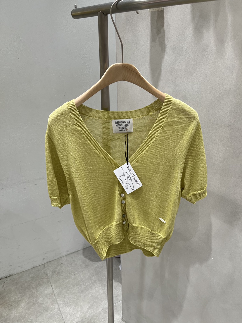 EVERCOMMERCE METICULOUSLY DESIGNED韓國直郵女士新品26春夏針織衫EVERCOMMERCE METICULOUSLY DESIGNED針織衫圖色1