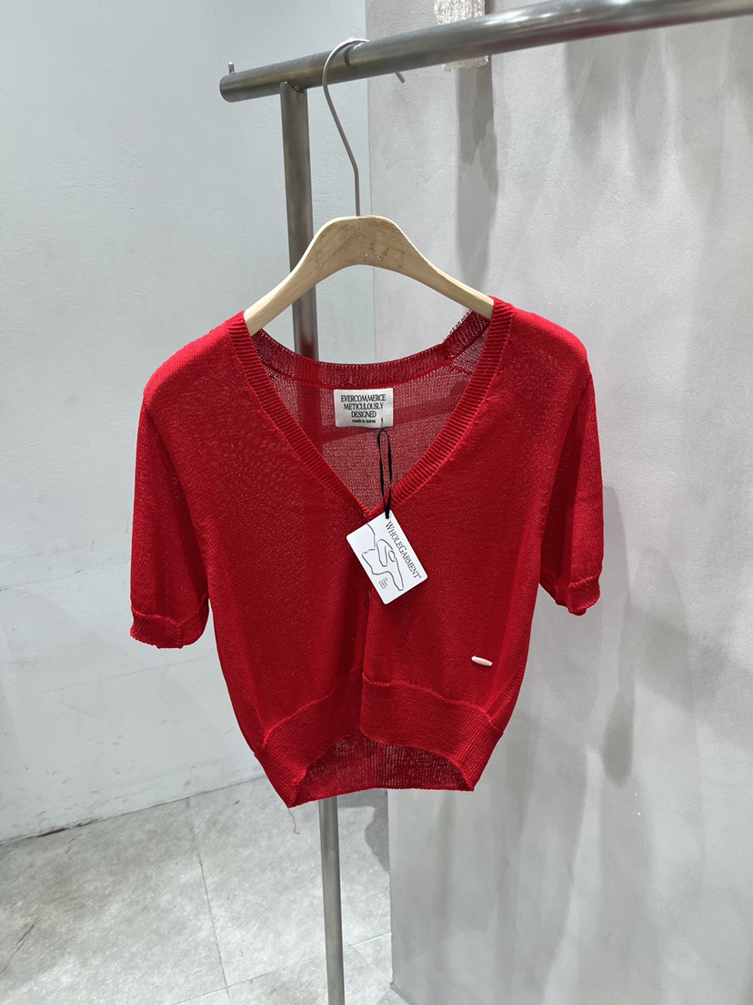 EVERCOMMERCE METICULOUSLY DESIGNED韓國直郵女士新品26春夏針織衫EVERCOMMERCE METICULOUSLY DESIGNED針織衫圖色3