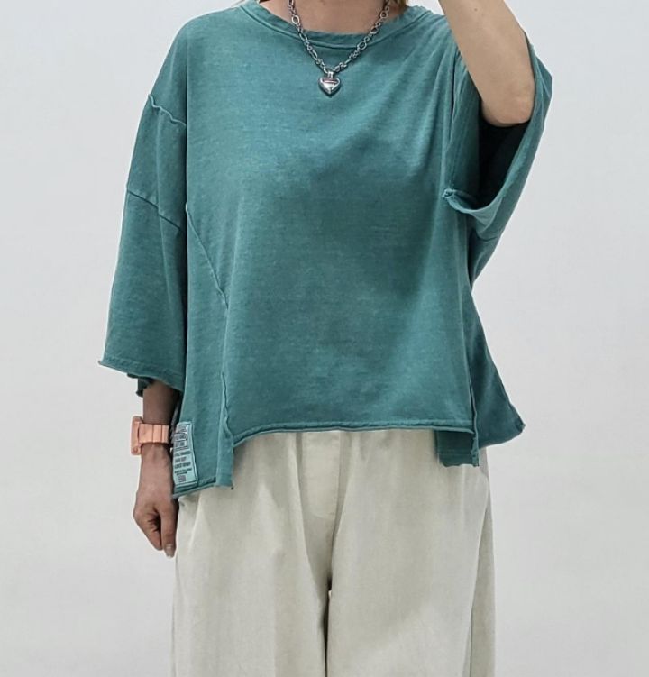 ZACCU韓國直郵女裝新款時尚推薦休閑人氣26夏季職業熱賣T恤ZACCUT恤