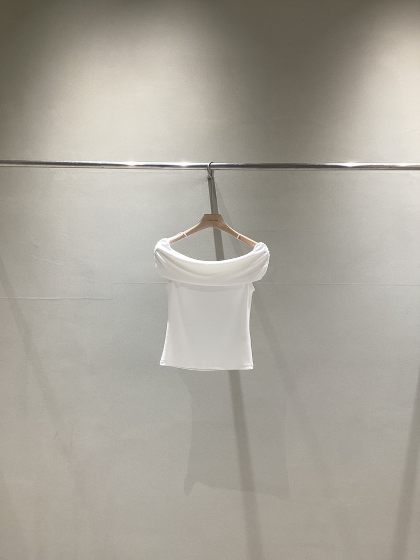 NEAR LEAP-P韓國代購女裝新品推薦熱賣職業26夏季T恤褶皺NEAR LEAP/The N:LT恤圖色1