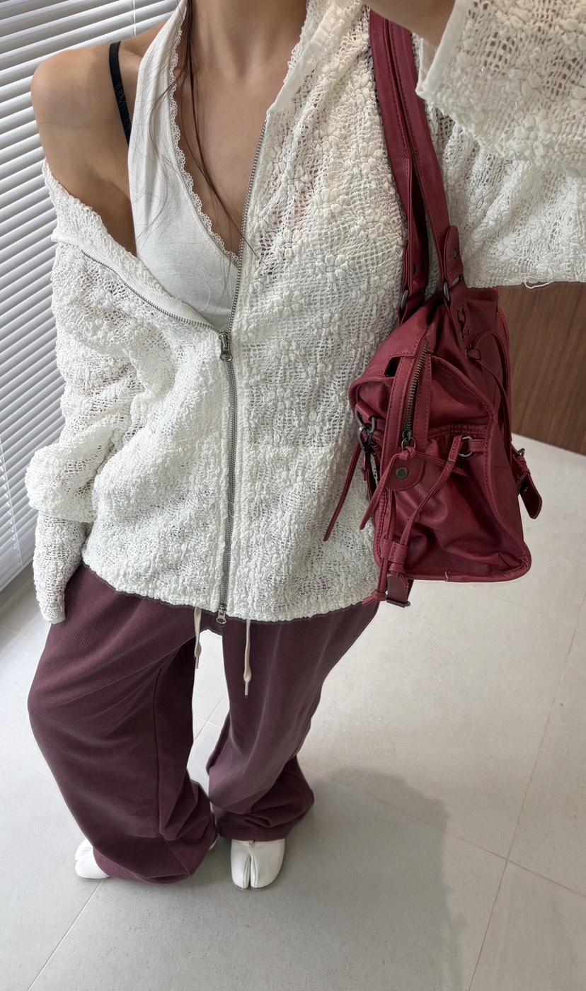 EYEL韓國直郵女裝新品推薦人氣26春夏熱賣夾克連帽衫花朵EYEL夾克