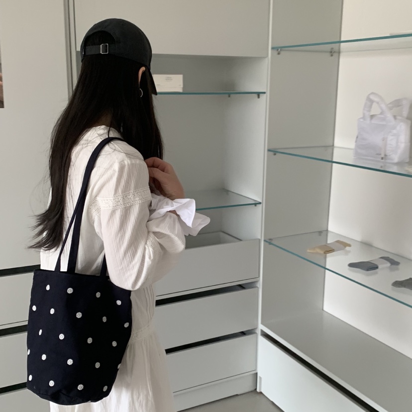 POSH BLUE韓國直郵女士新款人氣26春夏熱賣單肩斜跨包刺繡POSH BLUE單肩/斜跨包