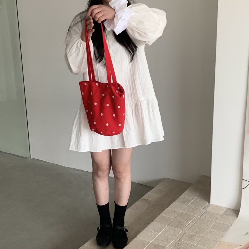 POSH BLUE韓國直郵女士新款人氣26春夏熱賣單肩斜跨包刺繡POSH BLUE單肩/斜跨包