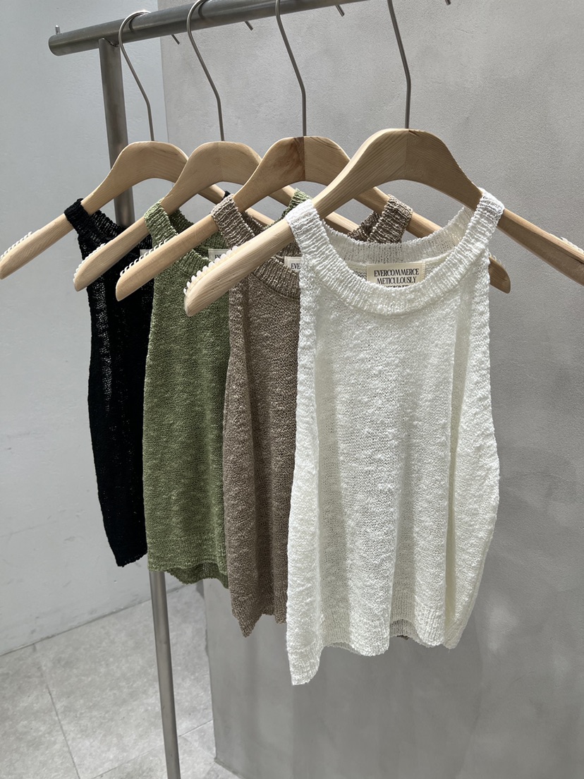 EVERCOMMERCE METICULOUSLY DESIGNED韓國直郵女士新品職業吊帶背心EVERCOMMERCE METICULOUSLY DESIGNED吊帶/背心