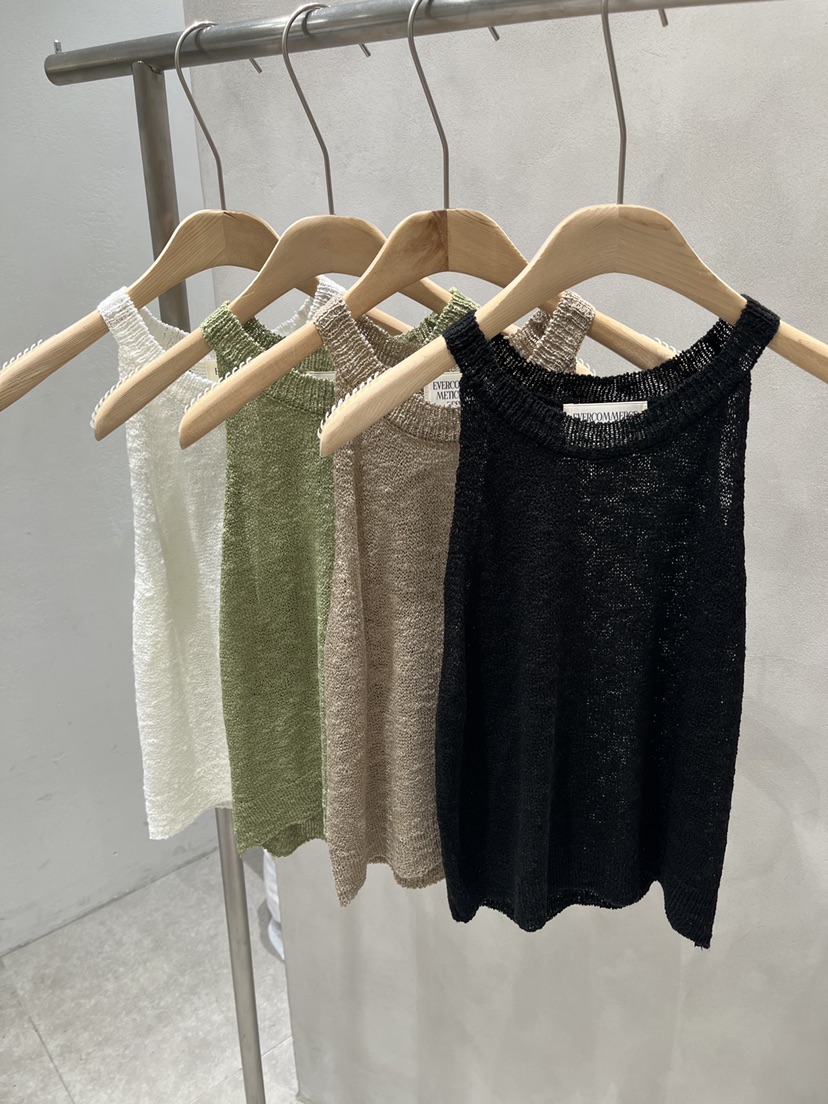 EVERCOMMERCE METICULOUSLY DESIGNED韓國直郵女士新品職業吊帶背心EVERCOMMERCE METICULOUSLY DESIGNED吊帶/背心