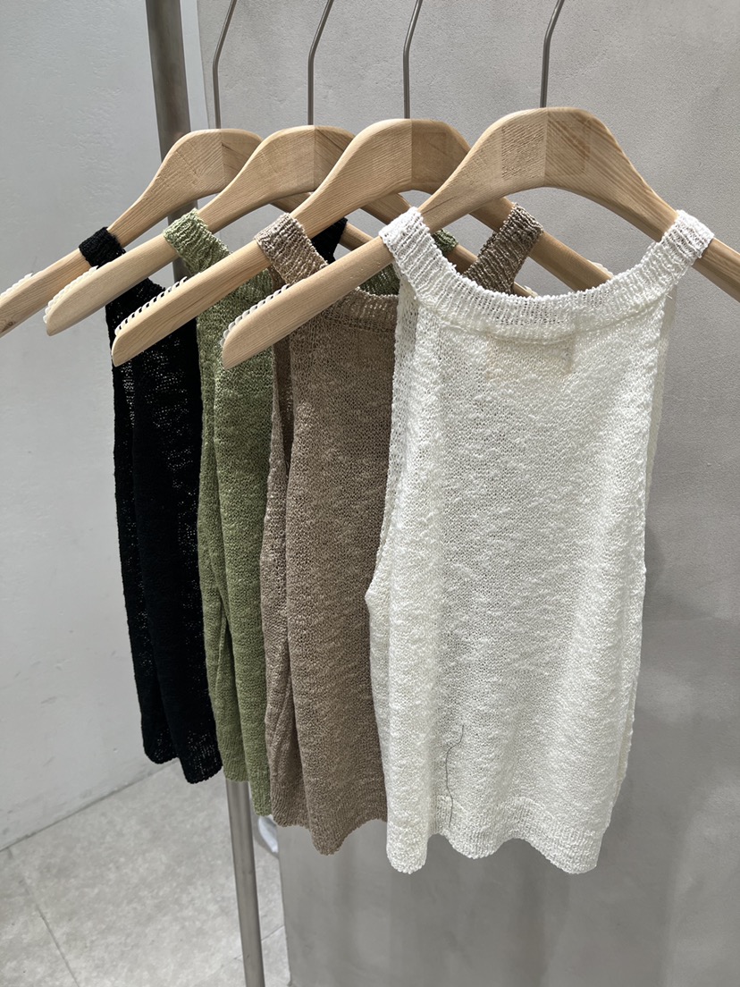 EVERCOMMERCE METICULOUSLY DESIGNED韓國直郵女士新品職業吊帶背心EVERCOMMERCE METICULOUSLY DESIGNED吊帶/背心