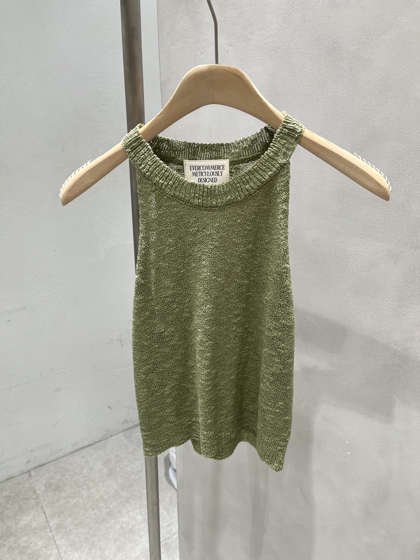 EVERCOMMERCE METICULOUSLY DESIGNED韓國直郵女士新品職業吊帶背心EVERCOMMERCE METICULOUSLY DESIGNED吊帶/背心圖色1