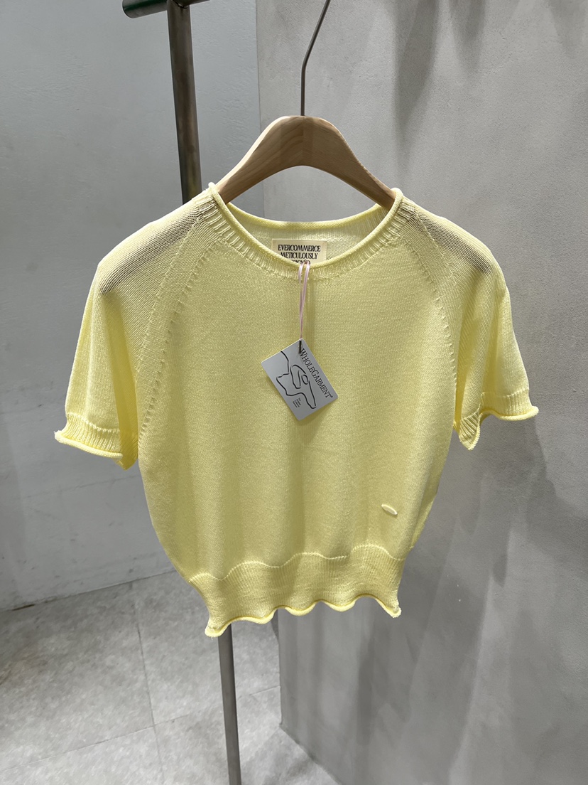 EVERCOMMERCE METICULOUSLY DESIGNED韓國直郵實拍女士新款人氣針織衫亞麻EVERCOMMERCE METICULOUSLY DESIGNED針織衫圖色3