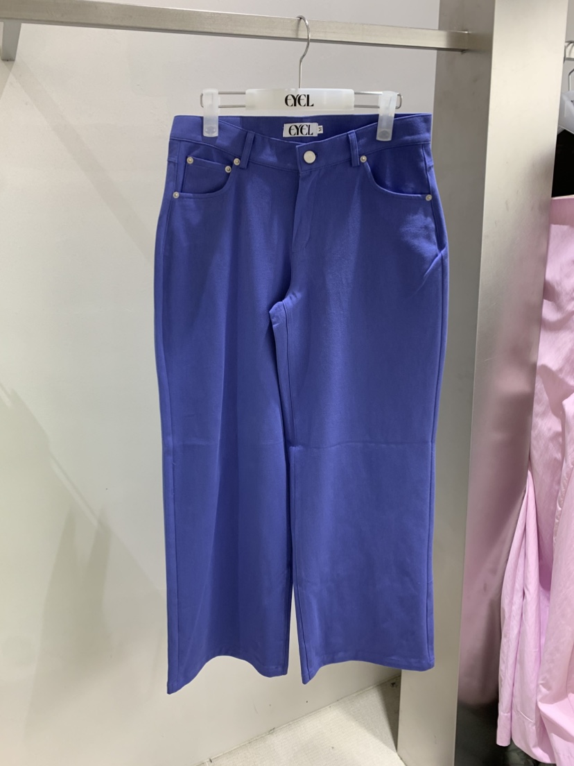 EYEL韓國直郵實拍女裝新品休閑熱賣26夏季職業人氣休閑褲EYEL休閑褲圖色1