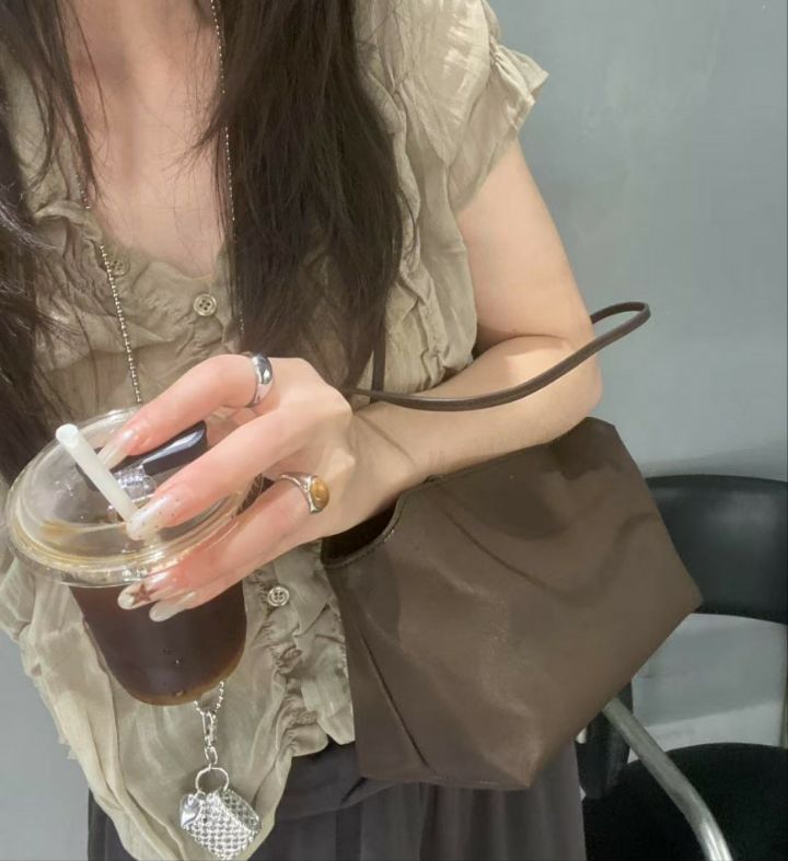 TROUVAILLE韓國直郵女士新品26春夏人氣推薦熱賣單肩斜跨包TROUVAILLE單肩/斜跨包
