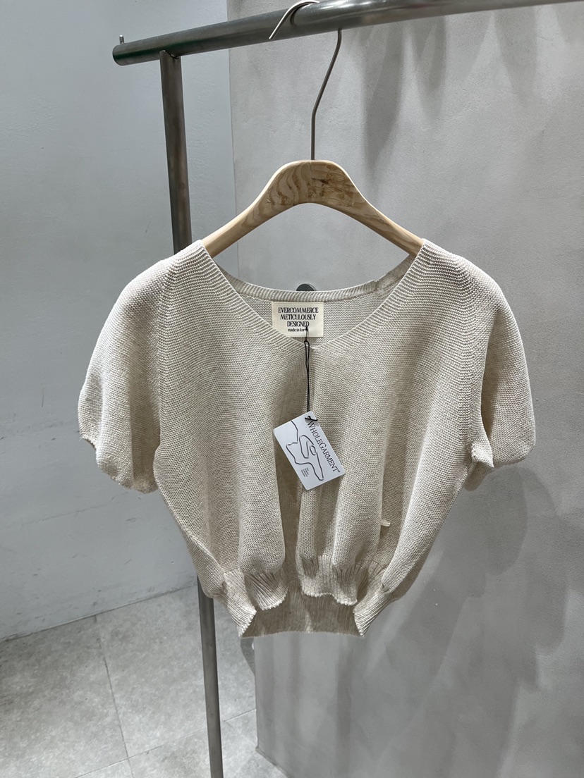 EVERCOMMERCE METICULOUSLY DESIGNED東大門實拍韓國女士新款時尚針織衫EVERCOMMERCE METICULOUSLY DESIGNED針織衫圖色1