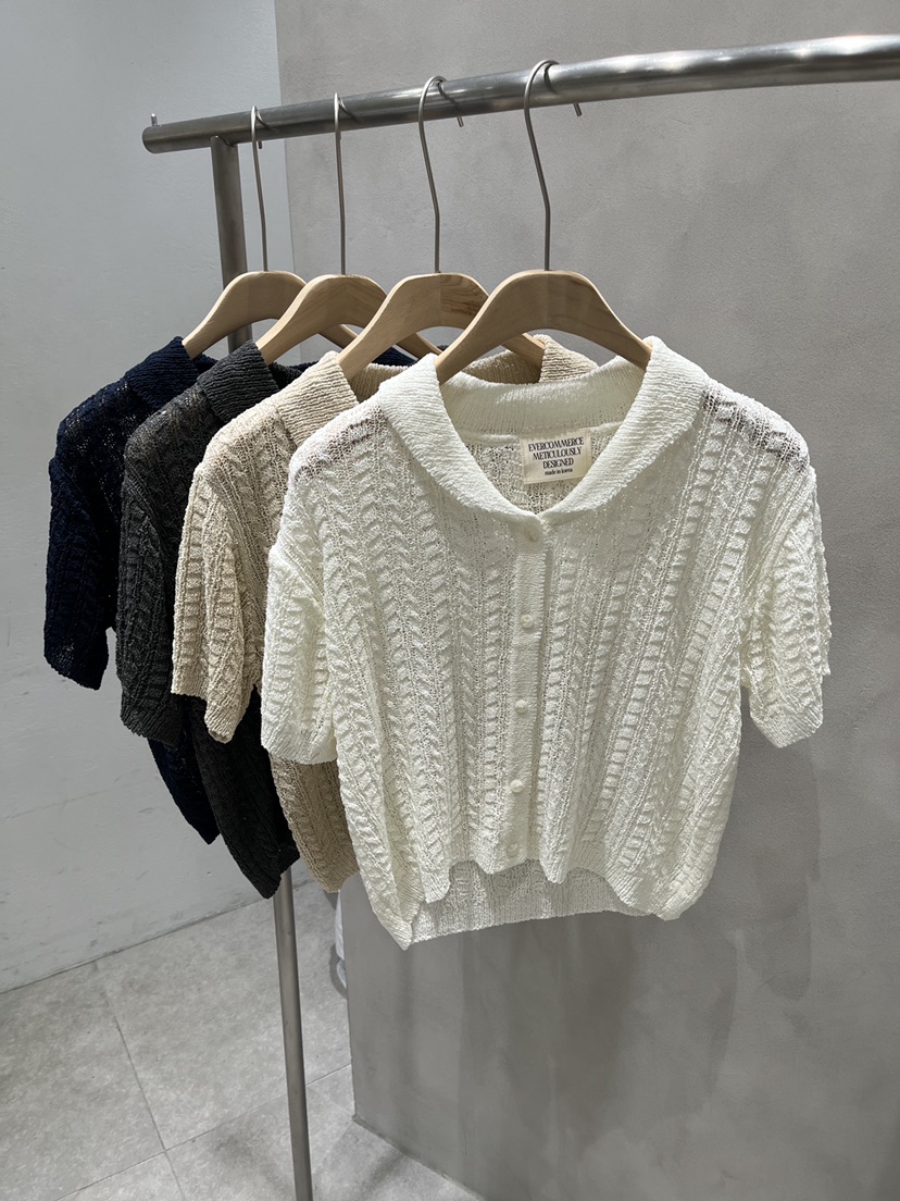 EVERCOMMERCE METICULOUSLY DESIGNED韓國直郵女裝新款26夏季針織衫EVERCOMMERCE METICULOUSLY DESIGNED針織衫