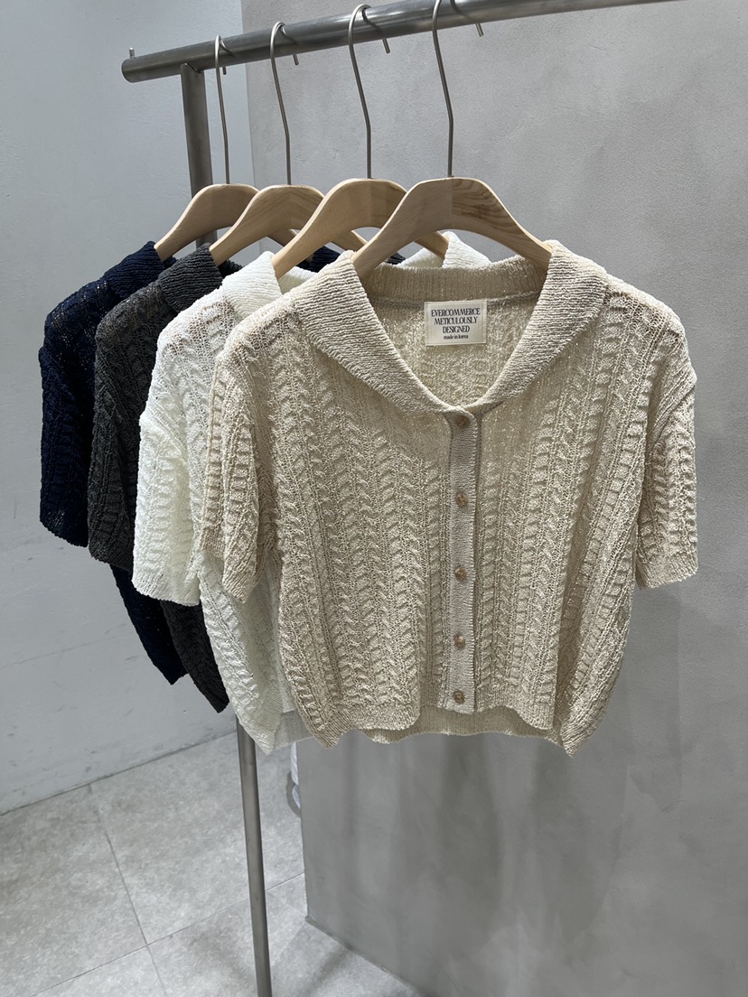 EVERCOMMERCE METICULOUSLY DESIGNED韓國直郵女裝新款26夏季針織衫EVERCOMMERCE METICULOUSLY DESIGNED針織衫