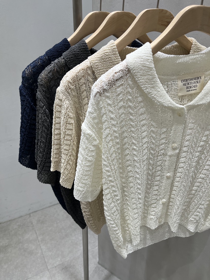 EVERCOMMERCE METICULOUSLY DESIGNED韓國直郵女裝新款26夏季針織衫EVERCOMMERCE METICULOUSLY DESIGNED針織衫