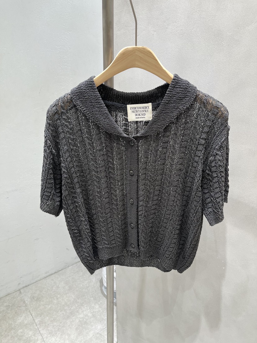 EVERCOMMERCE METICULOUSLY DESIGNED韓國直郵女裝新款26夏季針織衫EVERCOMMERCE METICULOUSLY DESIGNED針織衫圖色1